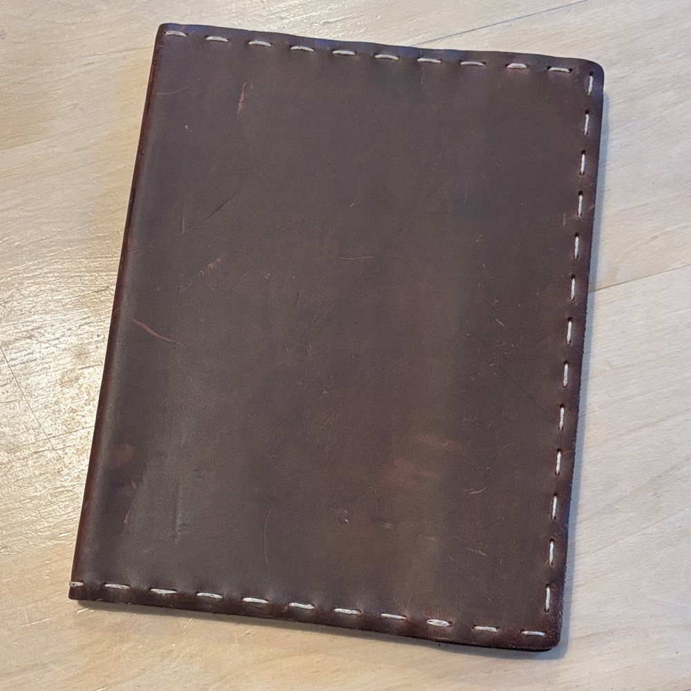 RUSTICO VEGETABLE TANNED LEATHER JOURNAL: LARGE